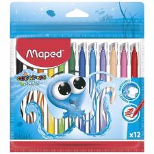 Caneta Hidrografica Com 12 Colorpeps Ocean Maped