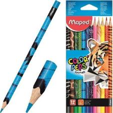 L�pis de Cor 12 Cores Color Peps Animals Maped