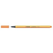 Caneta Stabilo Point 88 Fine 0.4 Laranja Neon