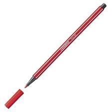 Caneta Ponta Porosa Stabilo Pen 68 1.0 Vermelho Escuro 68/48