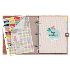 CADERNO FICH�RIO ARGOLADO - 12 MAT - JARDIM - FINA ID�IA