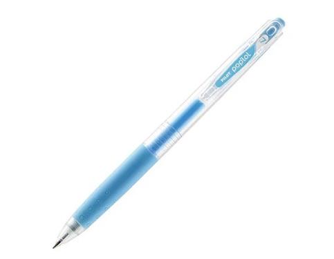 Caneta Gel Retr�til Pop Lol 0,7 mm Azul Pastel Pilot