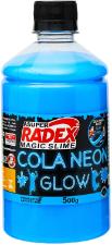 PRODUTO PARA SLIME COLA GLOW NEON AZUL 500GR. - RADEX