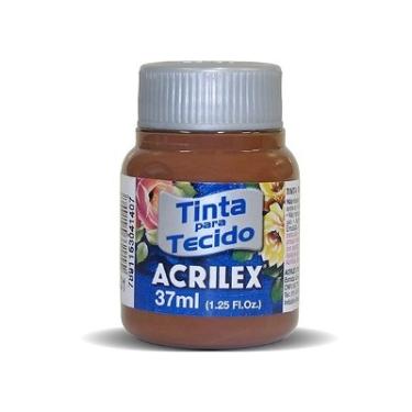 TINTA PARA TECIDO FOSCA MARROM  ACRILEX