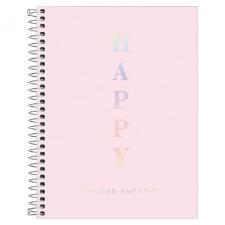 Caderno Colegial 1 Mat�ria Happy Rosa 80 fls Tilibra