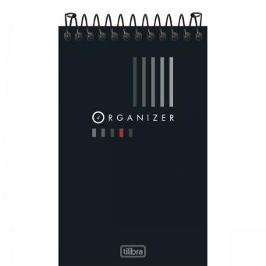 CADERNETA ESPIRAL CAPA FLEX�VEL ORGANIZER 60 FOLHAS TILIBRA