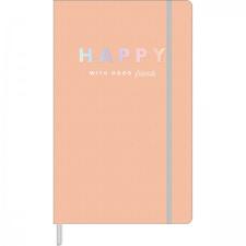 CADERNO SEM PAUTA COSTURADO CAPA DURA FITTO G HAPPY 80 FOLHAS TILIBRA