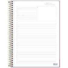 CADERNO EXECUTIVO ESPIRAL CAPA DURA ORGANIZER 80 FOLHAS TILIBRA