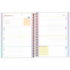 Planner Espiral Happy Verde 17,7 x 24 cm 2023 M7 Tilibra