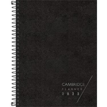 Agenda Planner Espiral M7 17,7 X 24 Cm Cambridge 90 G 2024 Tilibra