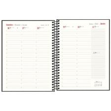 Agenda Planner Espiral M7 17,7 X 24 Cm Cambridge 90 G 2024 Tilibra