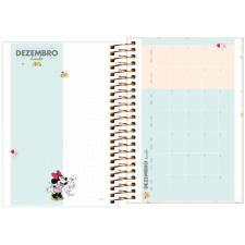 Agenda Espiral Di�ria M5 12,9 X 18,7 Cm Minnie 2024 Tilibra