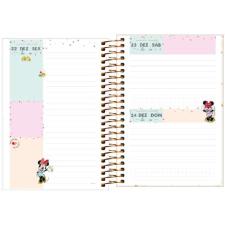 Agenda Espiral Di�ria M5 12,9 X 18,7 Cm Minnie 2024 Tilibra