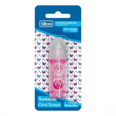 Fita Adesiva Decorativa 5mmx3m Estampas Sortidas Tilibra