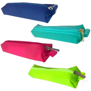 Estojo Escolar Tubinho Silicone Color Sortidos Fizz