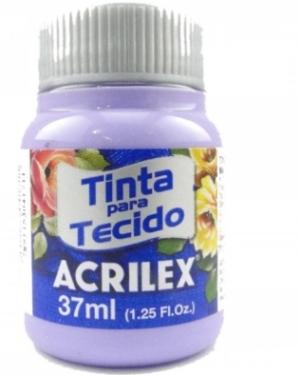 TINTA TECIDO FOSCA ACRILEX 37 ML 528 LILAS