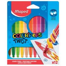 Giz De Cera Retr�til Color Peps Twist 12 Cores Maped