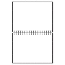 CADERNO DE LETTRRING FOLHAS BRANCAS PRETO QUADRICULADO FINA ID�IA