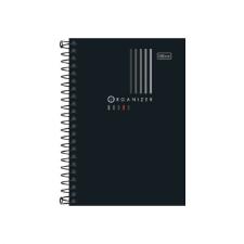 CADERNETA ESPIRAL CAPA FLEX�VEL ORGANIZER 80 FOLHAS