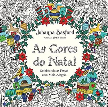 LIVRO ANTIESTRESSE AS CORES DO NATAL