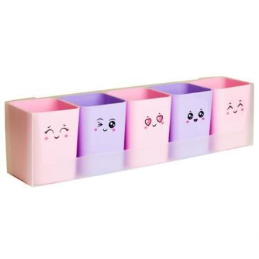 KIT DO�URA COM 5 PORTA OBJETOS DELLO