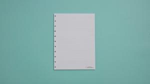 Refil Pautado M�dio 120g Caderno Inteligente