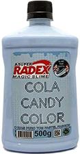 COLA PARA SLIME 500G CANDY COLOR AZUL PASTEL RADEX