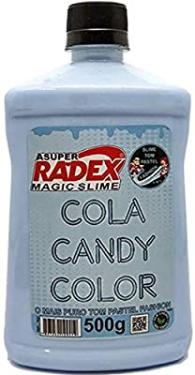 COLA PARA SLIME 500G CANDY COLOR AZUL PASTEL RADEX