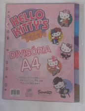 DIVIS�RIA PRA FICHARIO YES HELLO KITTY A4 C/6