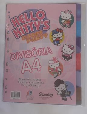 DIVIS�RIA PRA FICHARIO YES HELLO KITTY A4 C/6