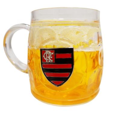 CANECA DE CERVEJA 400ML - FLAMENGO