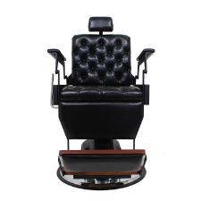 Cadeira Reclin�vel Hawk Capitone Preto Kixiki (Sob Encomenda)