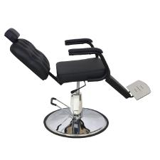 Cadeira Rec Barber Boss Preto Perol  Kixiki (Sob Encomenda)
