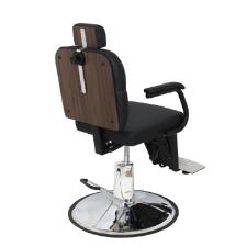 Cadeira Rec Barber Boss Preto Perol  Kixiki (Sob Encomenda)