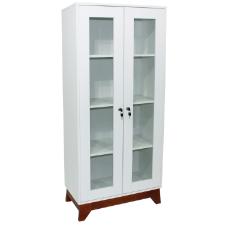 Arm�rio Vitrine Mdf Branco Kixiki (Sob Encomenda)