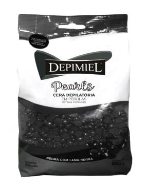 Cera Negra em P�rolas 500g Depimiel