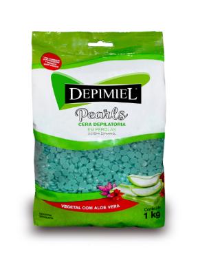Cera Vegetal em Per�las 1Kg Depimiel