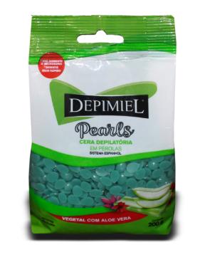 Cera Vegetal em P�rolas 200g Depimiel