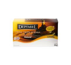 Cera Natural 1kg 4 Potes 250g Depimiel
