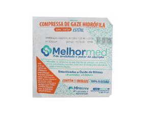 Compressa de Gaze Hidr�fila em Rolo 91CMx1,20M 9 Fios C 1un Est�ril Melhormed