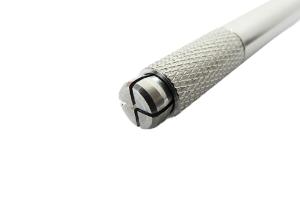 Caneta Tebori Microblanding Prata  Helen Color