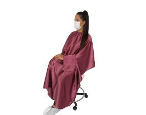 Capa de Cetim Vinho com Manga 1,50Mx1,30M Kaitalo