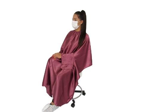 Capa de Cetim Vinho com Manga 1,50Mx1,30M Kaitalo