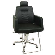 Cadeira Rec Loren Preto Perol KIxiki (Sob Encomenda)