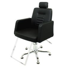 Cadeira Rec Loren Preto Perol KIxiki (Sob Encomenda)