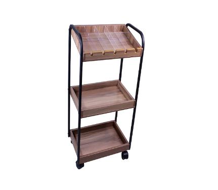 Carrinho Shelby Nogal C Tomada Kixiki (Sob Encomenda)