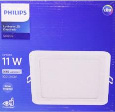 PAINEL QUADRADO 17X17 11W 6500K PHILIPS EMBUTIR