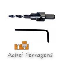 BROCA ESCARIADORA P/ MADEIRA 4,0MM (5/32)