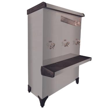 PURIFICADOR INDUSTRIAL PRE-100E 3 TORNEIRAS INOX 220V - ACQUA GELATA