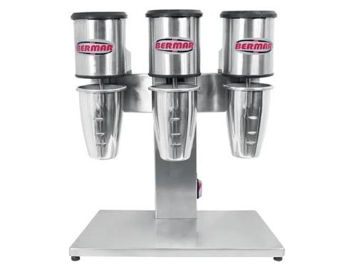 BATEDOR DE MILK SHAKE TRIPLO 220V BERMAR